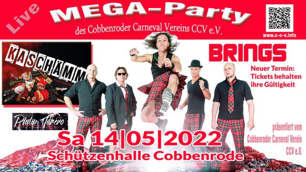 MEGA-Party 2021/22 des CCV